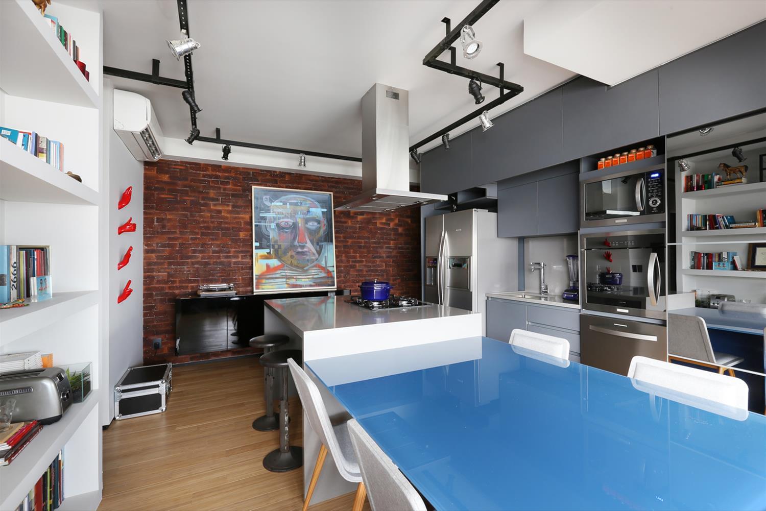 巴西 60 平米工业风公寓，打造宽敞空间-6