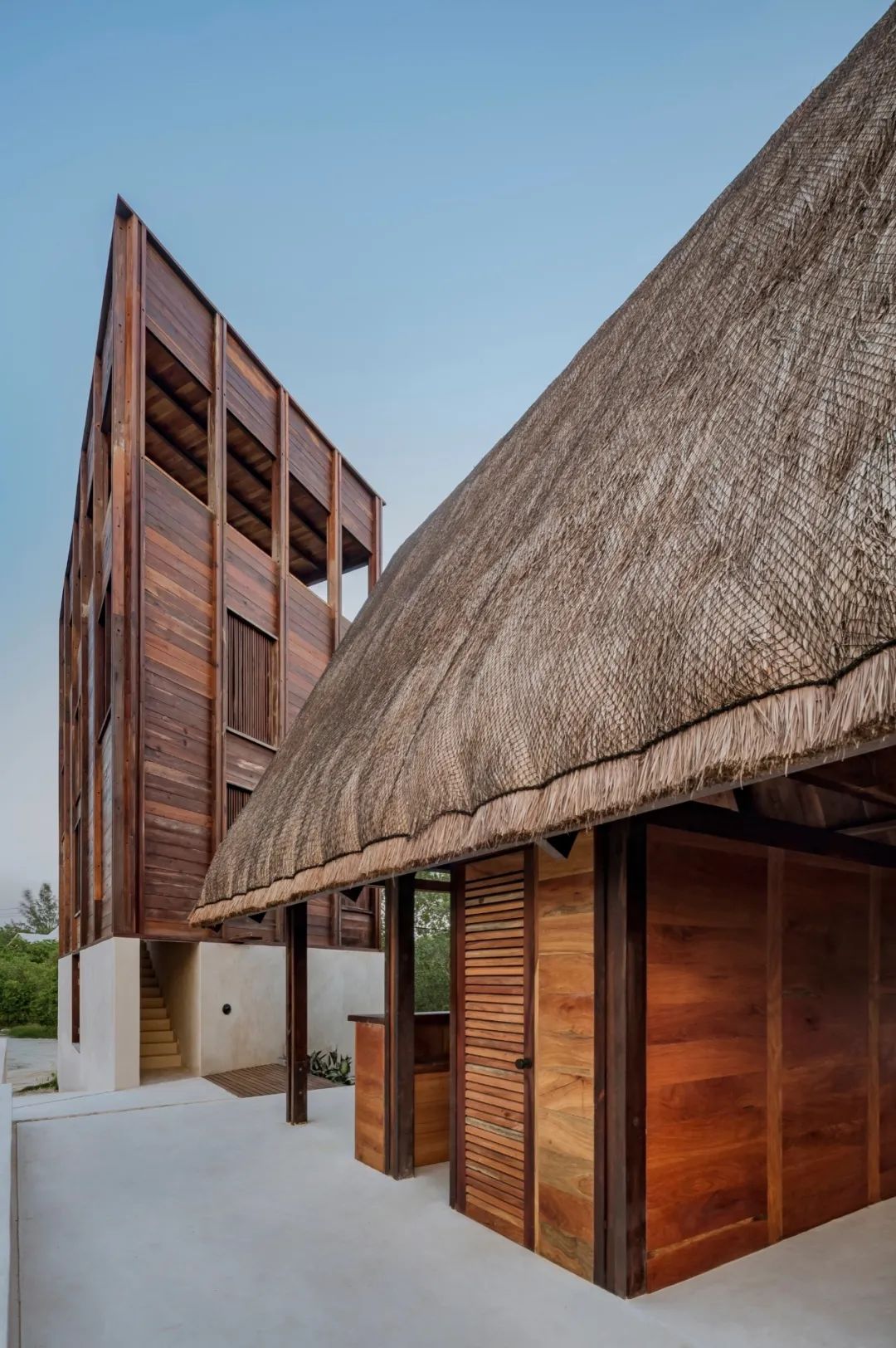 现代茅草建筑 | 传统工艺的当代新生-125