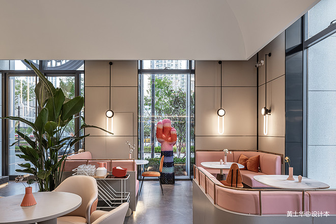 Quant Cafe商业展示150平米装修案例-14