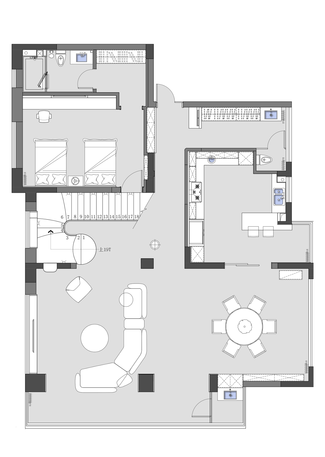 纯愈艺叙丨中国无锡丨见素别墅高端装饰-70