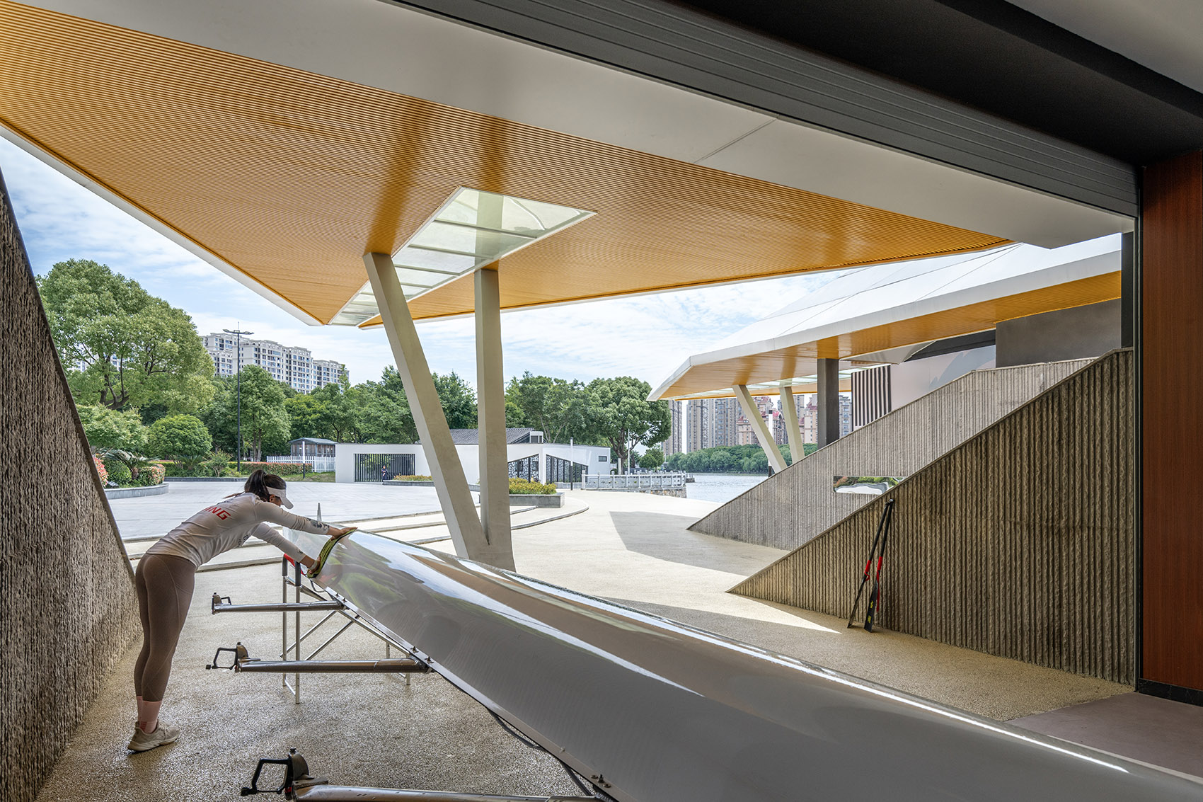 平湖市北东湖赛艇俱乐部丨中国浙江丨筑境设计-21