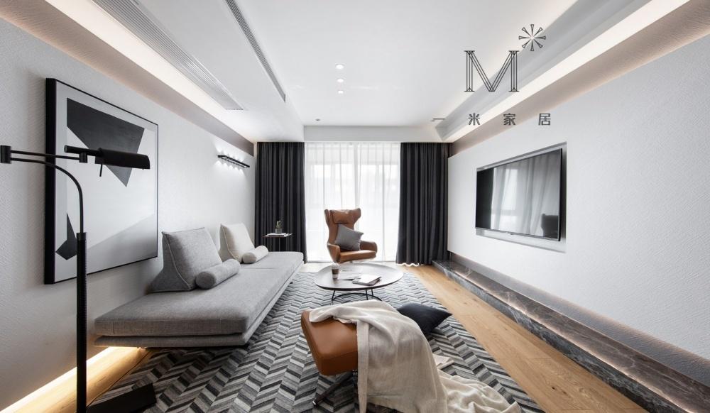 平层丨【一米家居】第一人称 140㎡现代简约-15