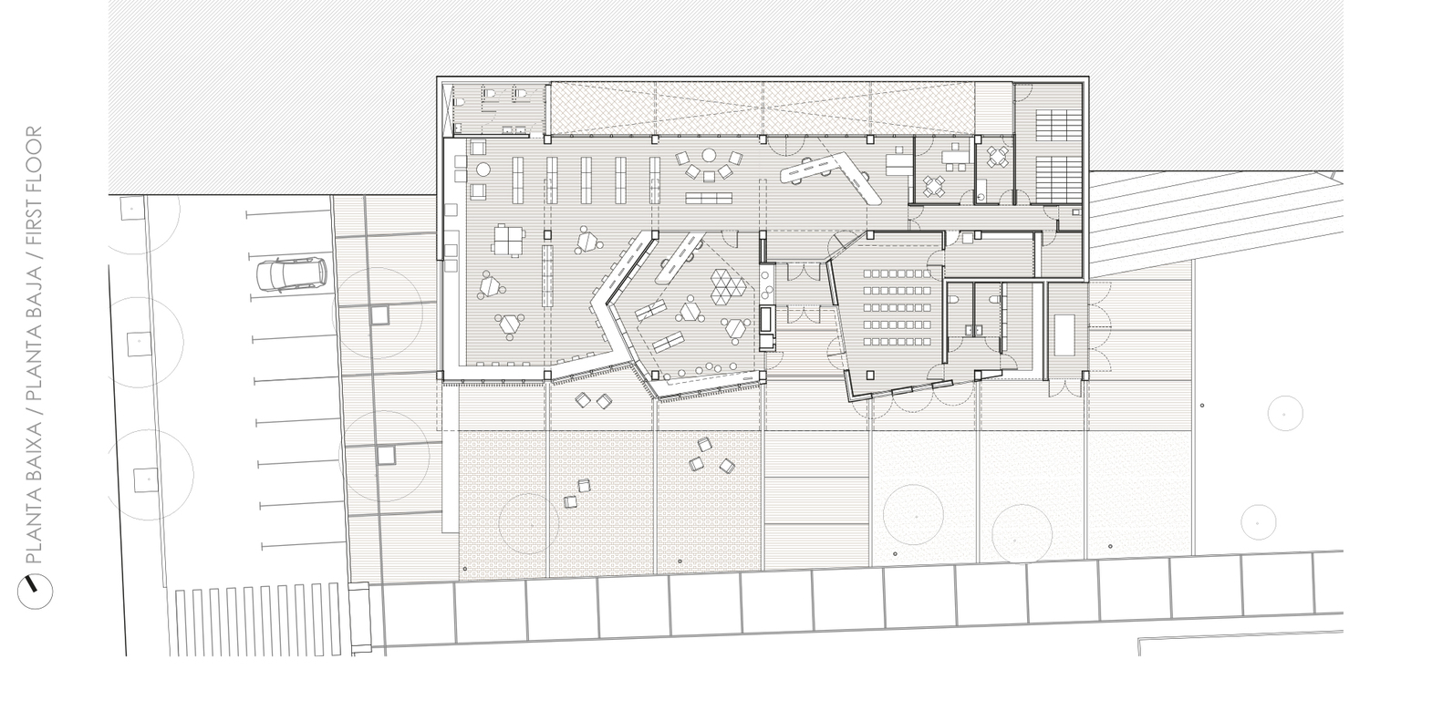 西班牙 Sant Martí Sarroca 图书馆丨ValorLlimós-22