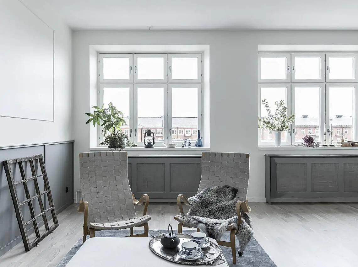 全面灰色空间设计，厨房成为亮点-7