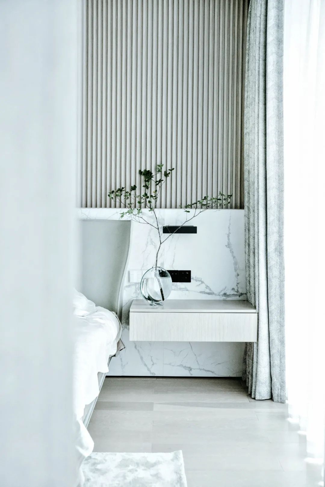 面朝大海的盒子 · 现代简约海景住宅设计丨深圳市允升合志建筑工程有限公司-31