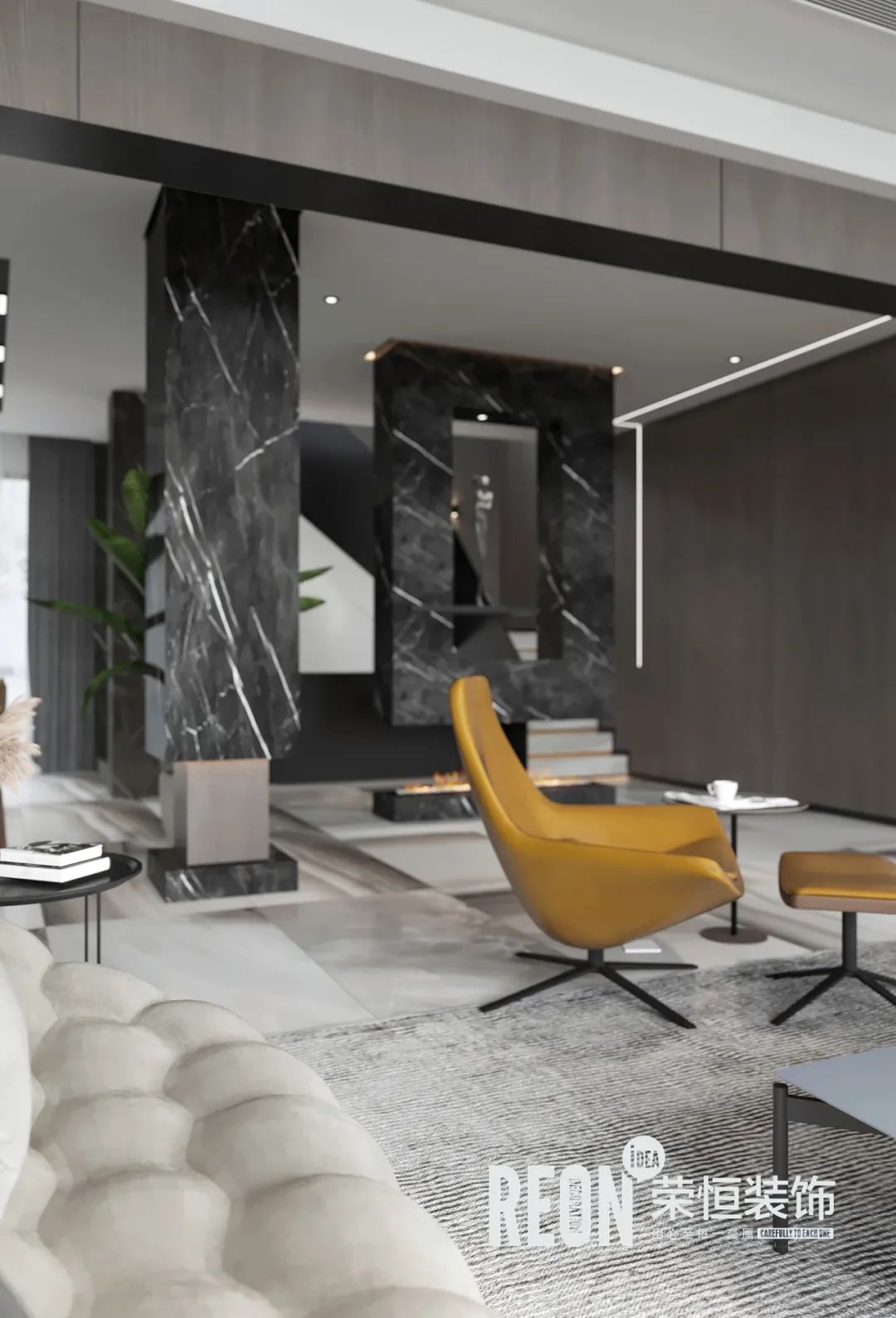 现代简约风家居设计,三壹设王均打造 468㎡岁月传奇-23