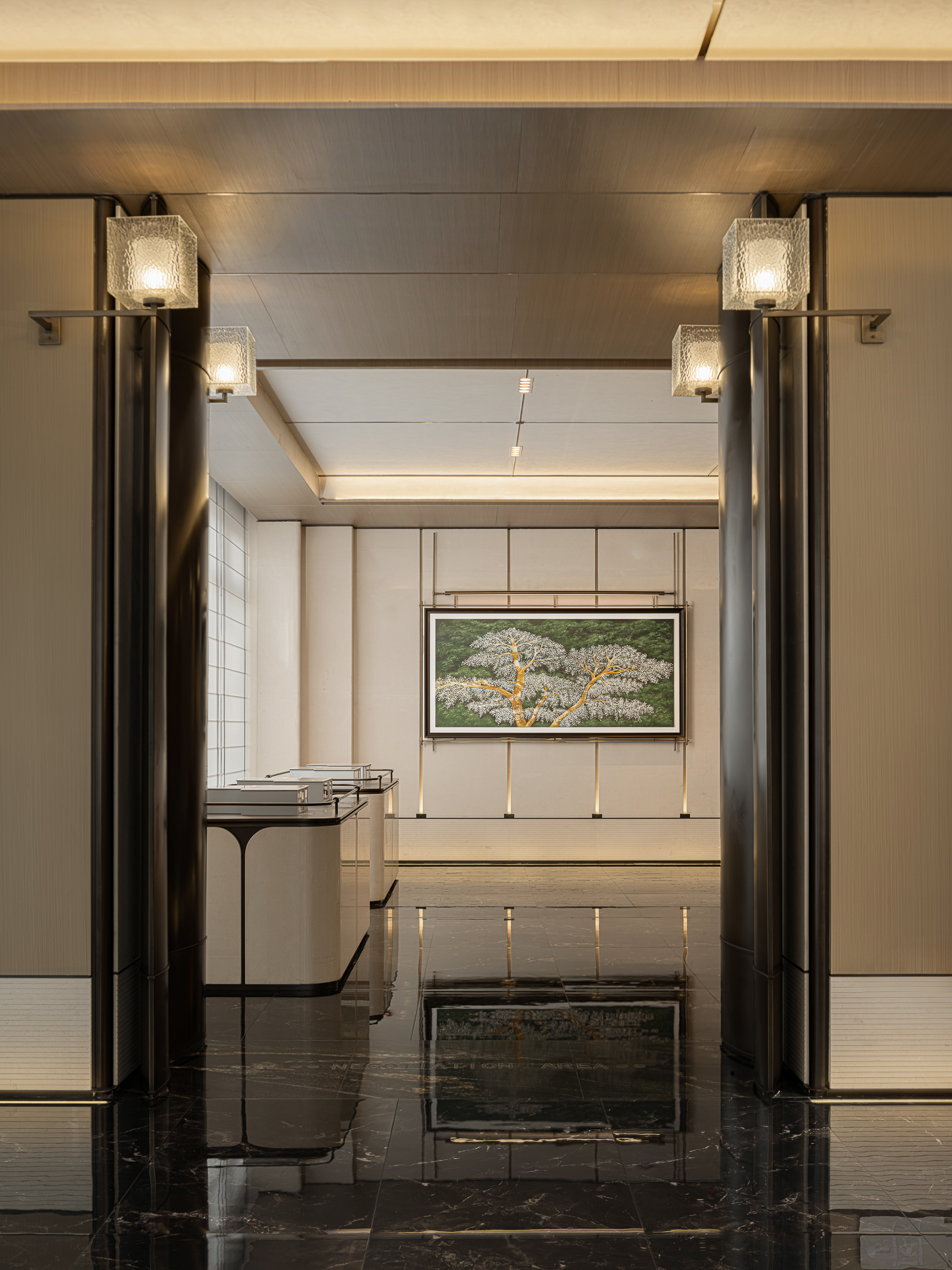 紫地澜庭售楼部丨中国河北丨成都形格装饰设计-16