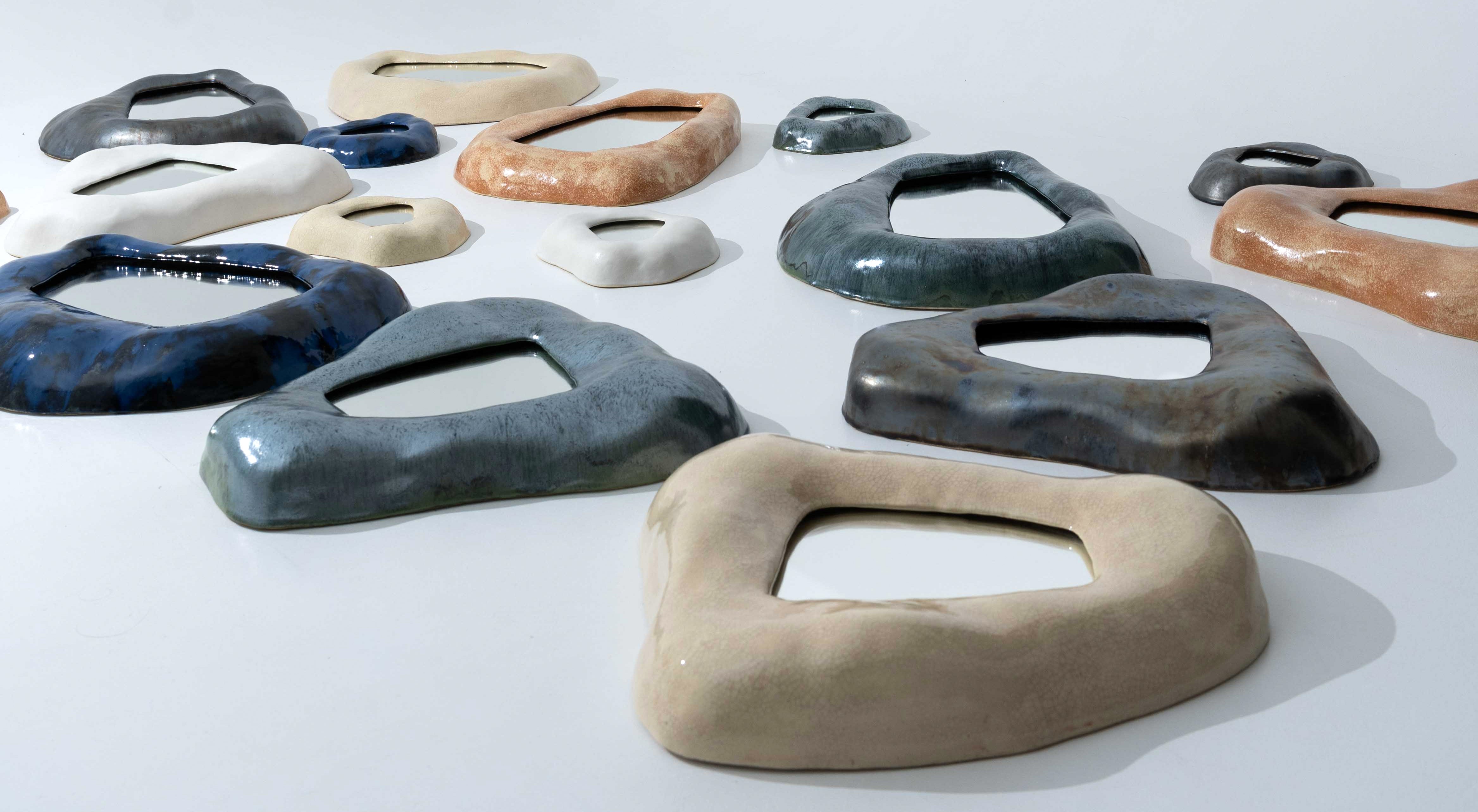 “DOVKOLA”陶瓷框镜子和桌子系列丨乌克兰-17