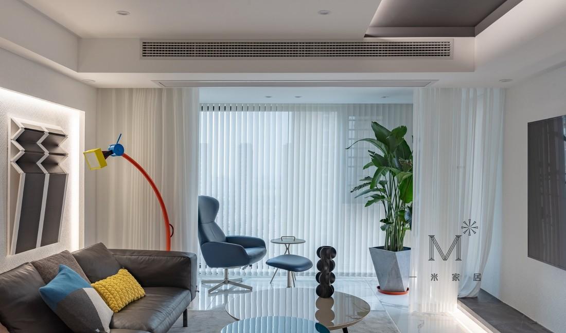 平层丨【一米家居】黑白灰居住智慧-7