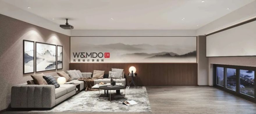 蓝山湾·肖府新中式设计,融合清雅古韵与精致简约-46