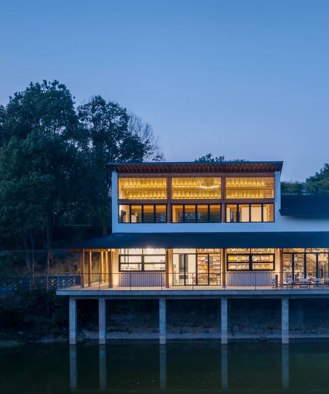 童心书屋乡村咖啡厅丨中国长沙丨之行建筑设计事务所-6