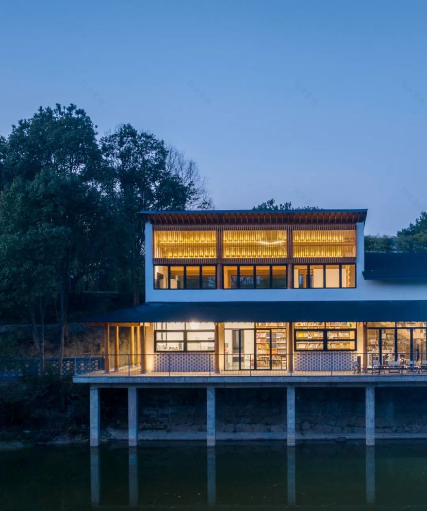 童心书屋乡村咖啡厅丨中国长沙丨之行建筑设计事务所-6