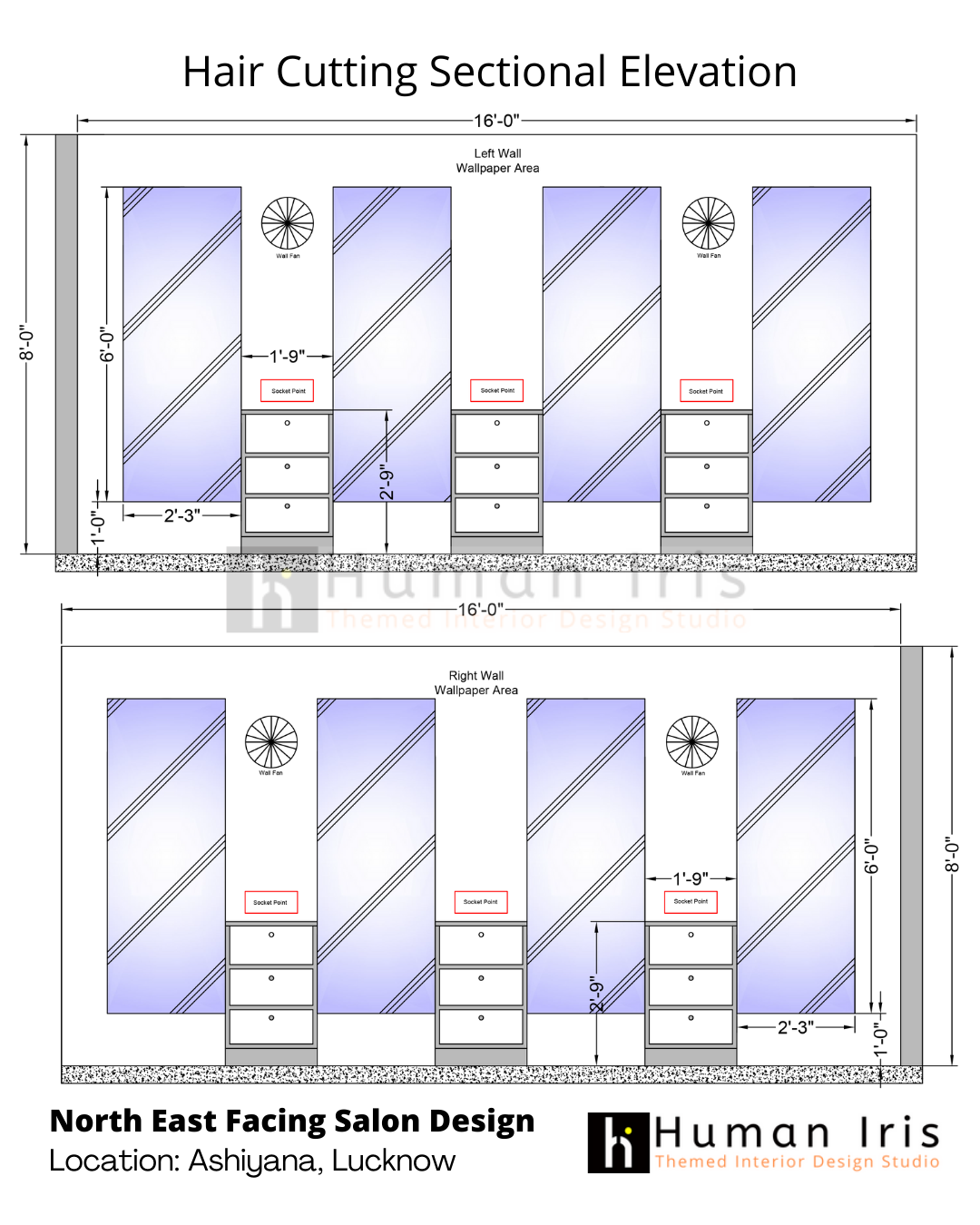 45' · 39' 沙龙布局与立面设计项目丨印度-11