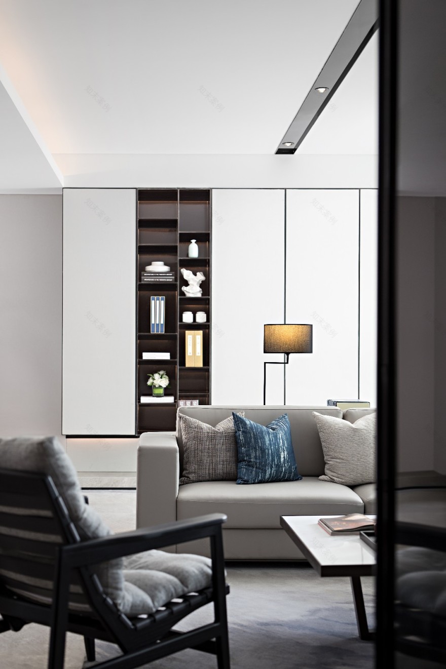 方磊新作 | 东情西韵两相宜 张家港中南樾府别墅样板间-4