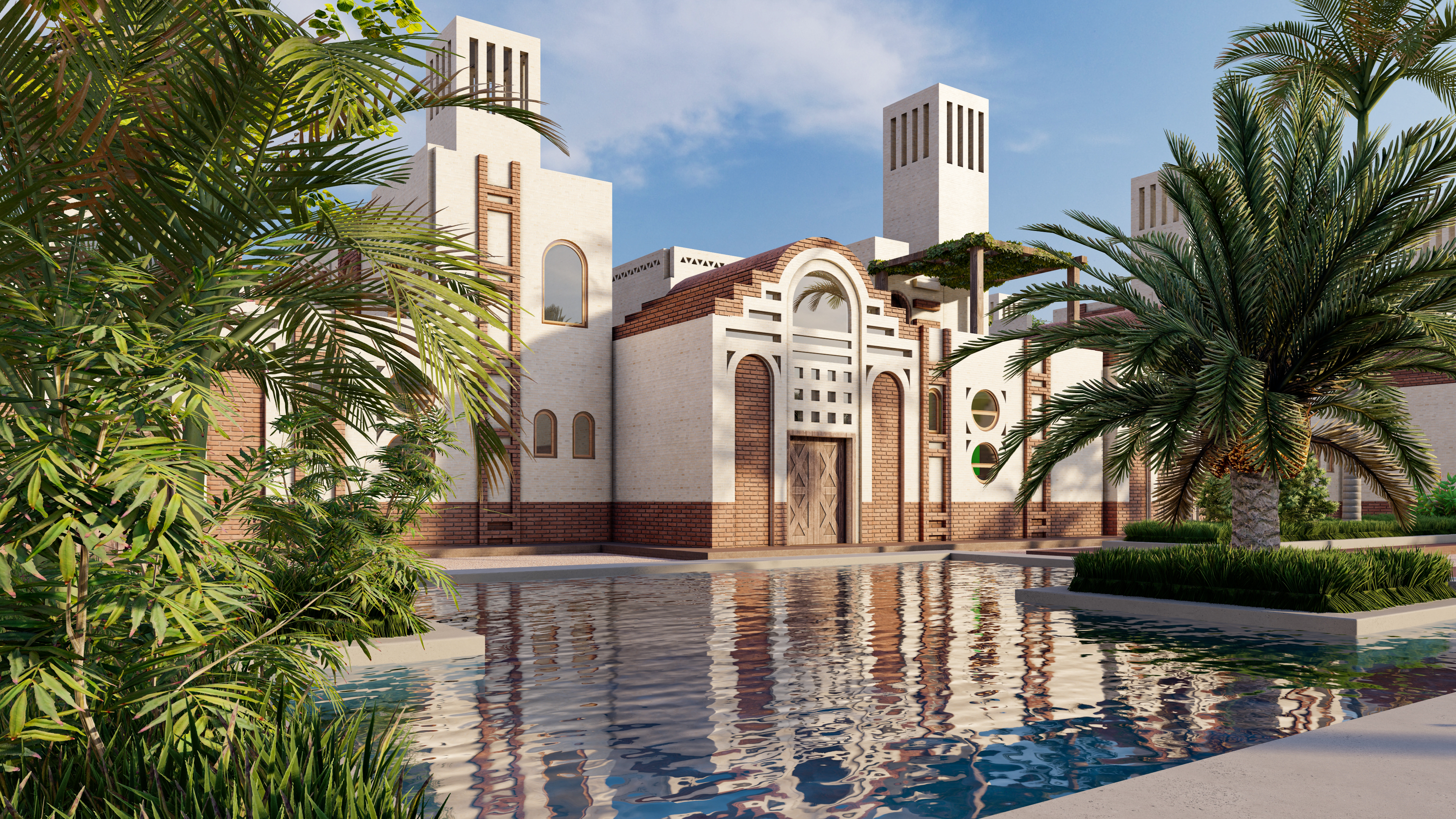 GRADUATION PROJECT - NEW DESERT VILLAGE ( ALTARFAA )-12