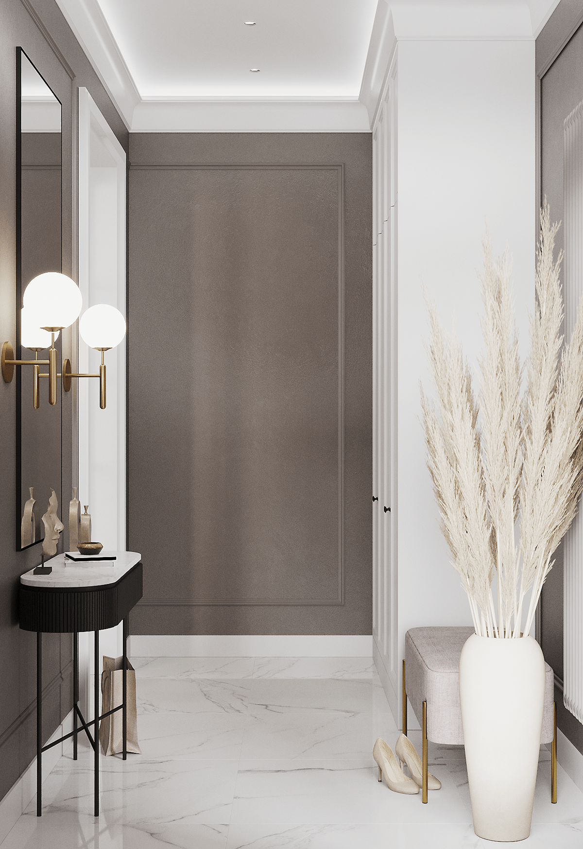 浅色系轻盈优雅的住宅-5