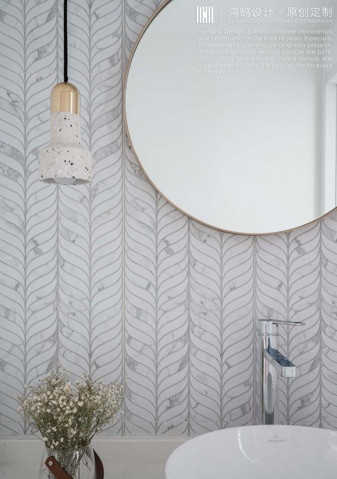 打通北阳台,打造观景吧台休闲区-23