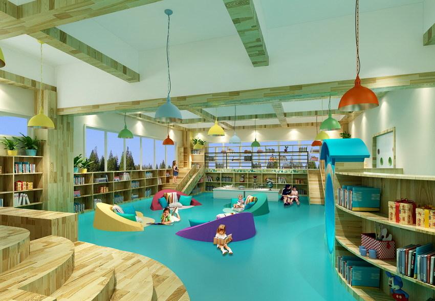 新宸幼儿园室内设计展示，打造寓教于乐的童趣空间-14