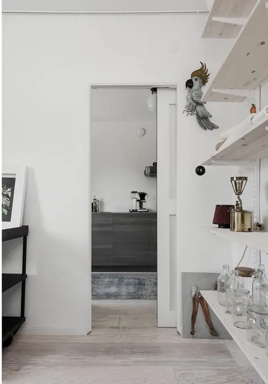 瑞典 4 米挑高多层公寓，简约现代设计展现空间魅力-17