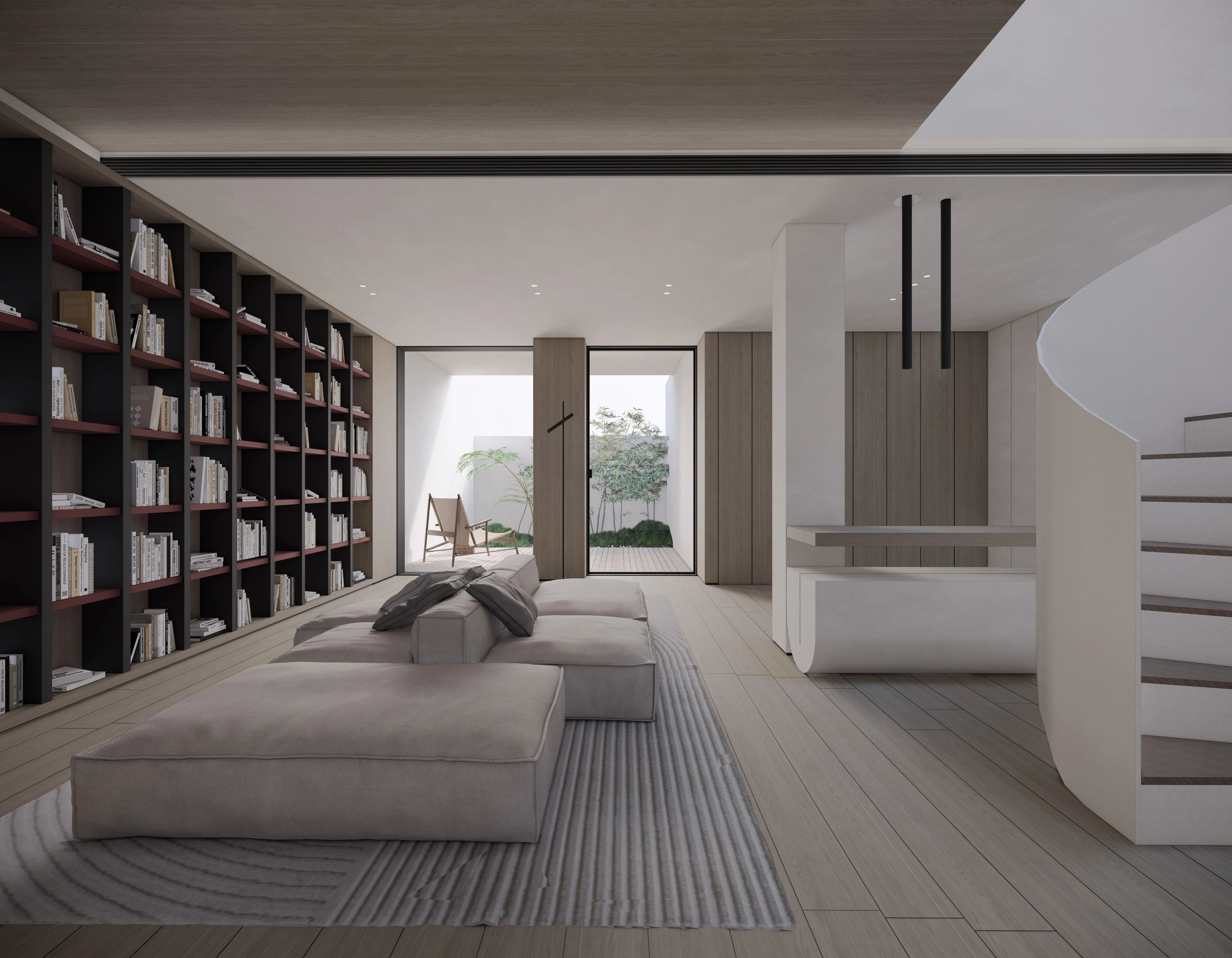 湖州天玺别墅 · 简约叠层设计,打造亲密家庭空间丨中国湖州丨观屿空间设计(浙江)有限公司-4