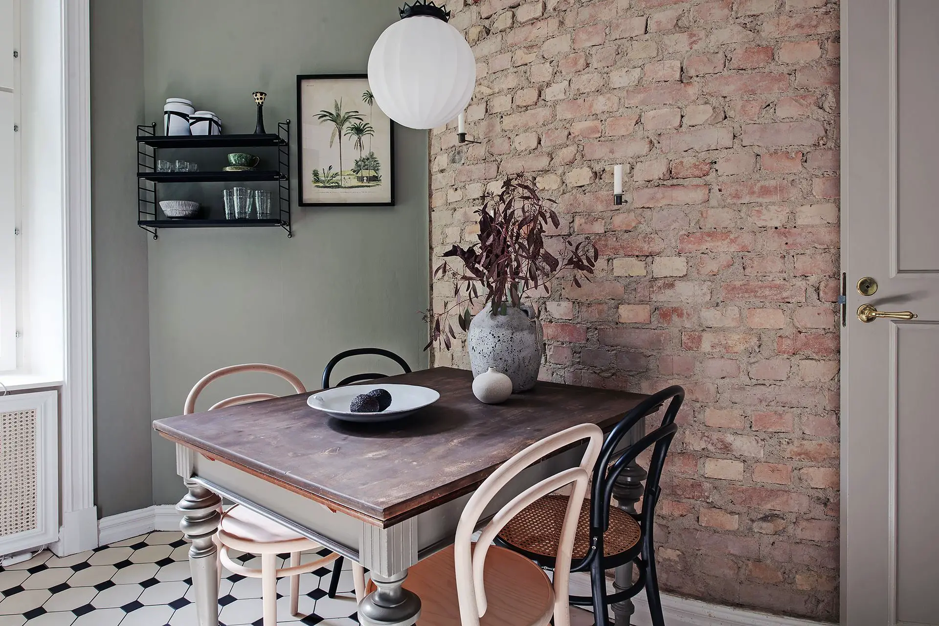 瑞典古宅的莫里斯风格与异域风情-7