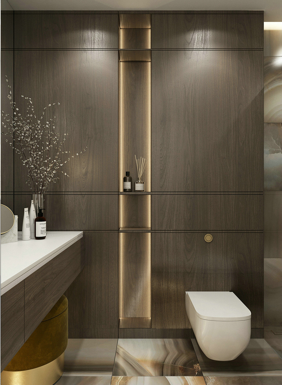 简约温馨的现代生活空间-11