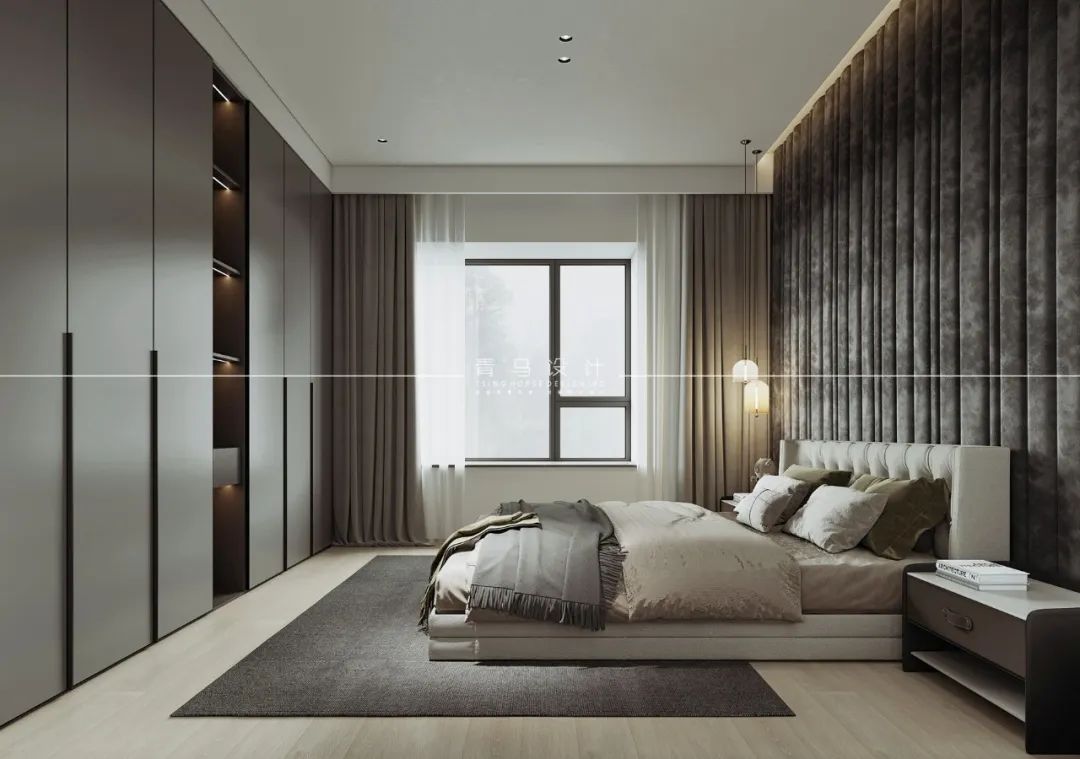 未央金茂府现代轻奢下叠别墅设计丨中国西安丨青马别墅设计-86