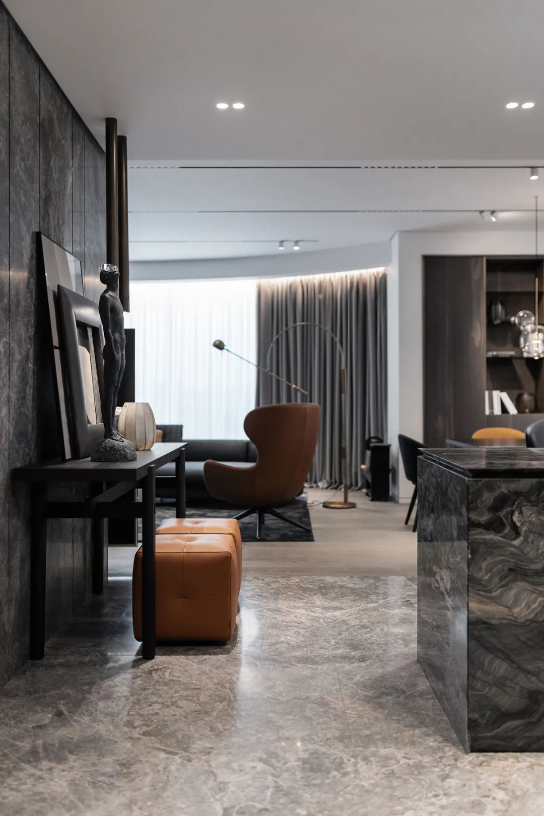 现代奢华风的住宅-61