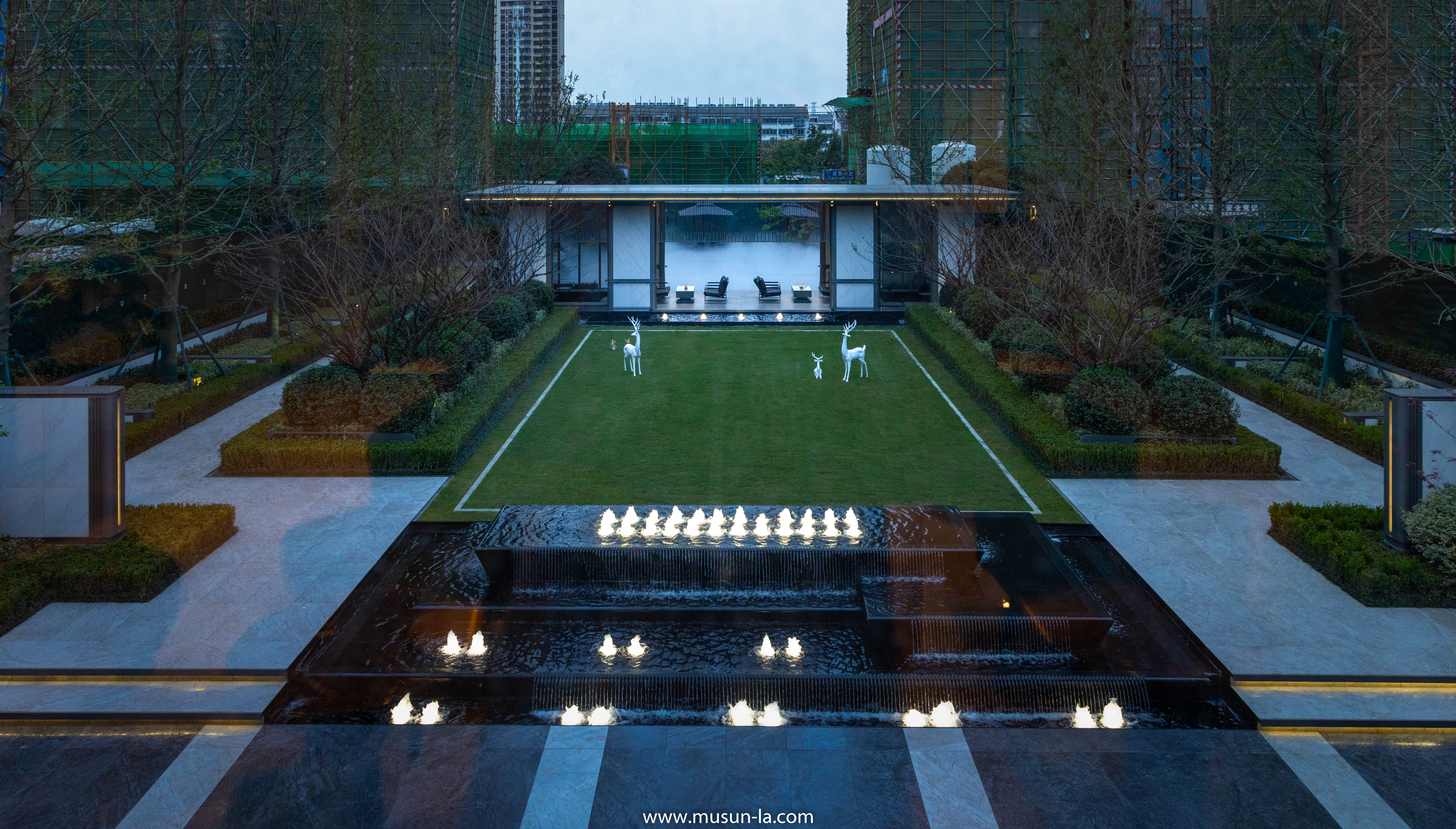 MUSUN·创霖·锦程澜湾丨中国合肥丨木杉景观-24