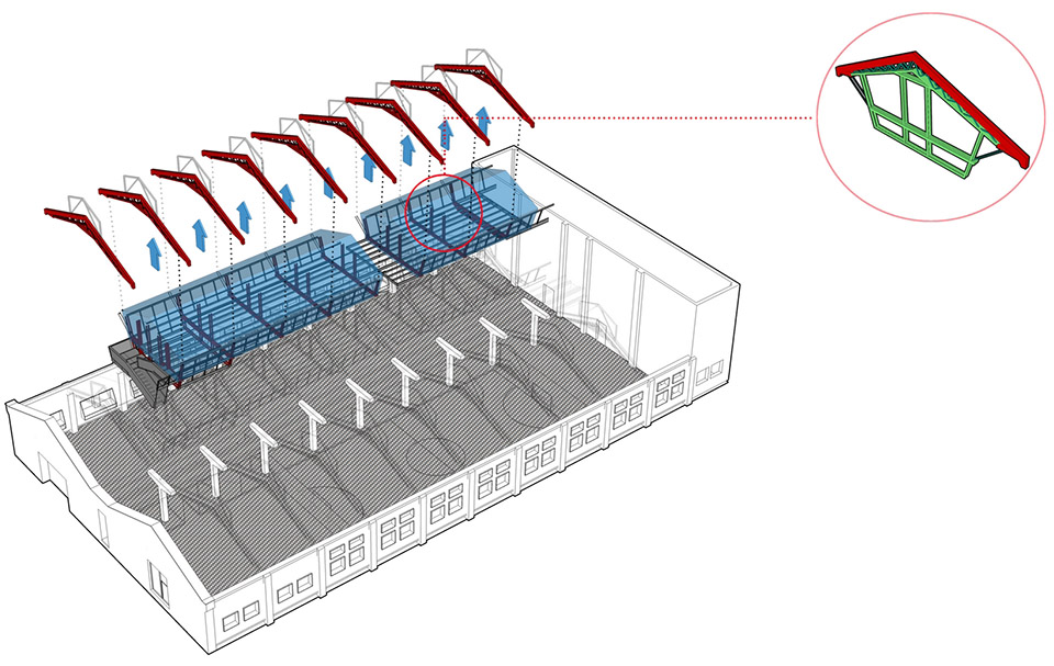 一艘悬浮的“战舰” & 幸福码头8号楼空间改造项目，上海 / 杜兹设计-9