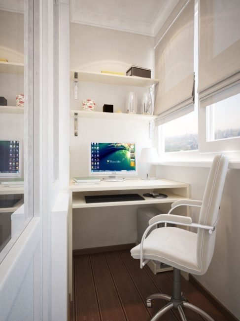 Хрущевка阳台及阁楼装修设计-21