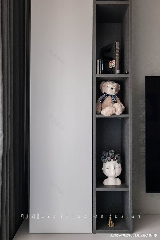 首创天阅滨江清新实用现代婚房装修案例丨中国杨浦-18