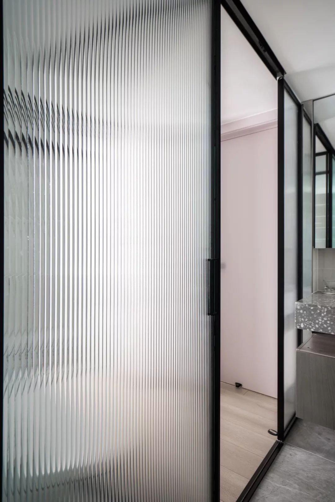 上海 140㎡弧形元素糖果配色家,乐活设计之典范-124