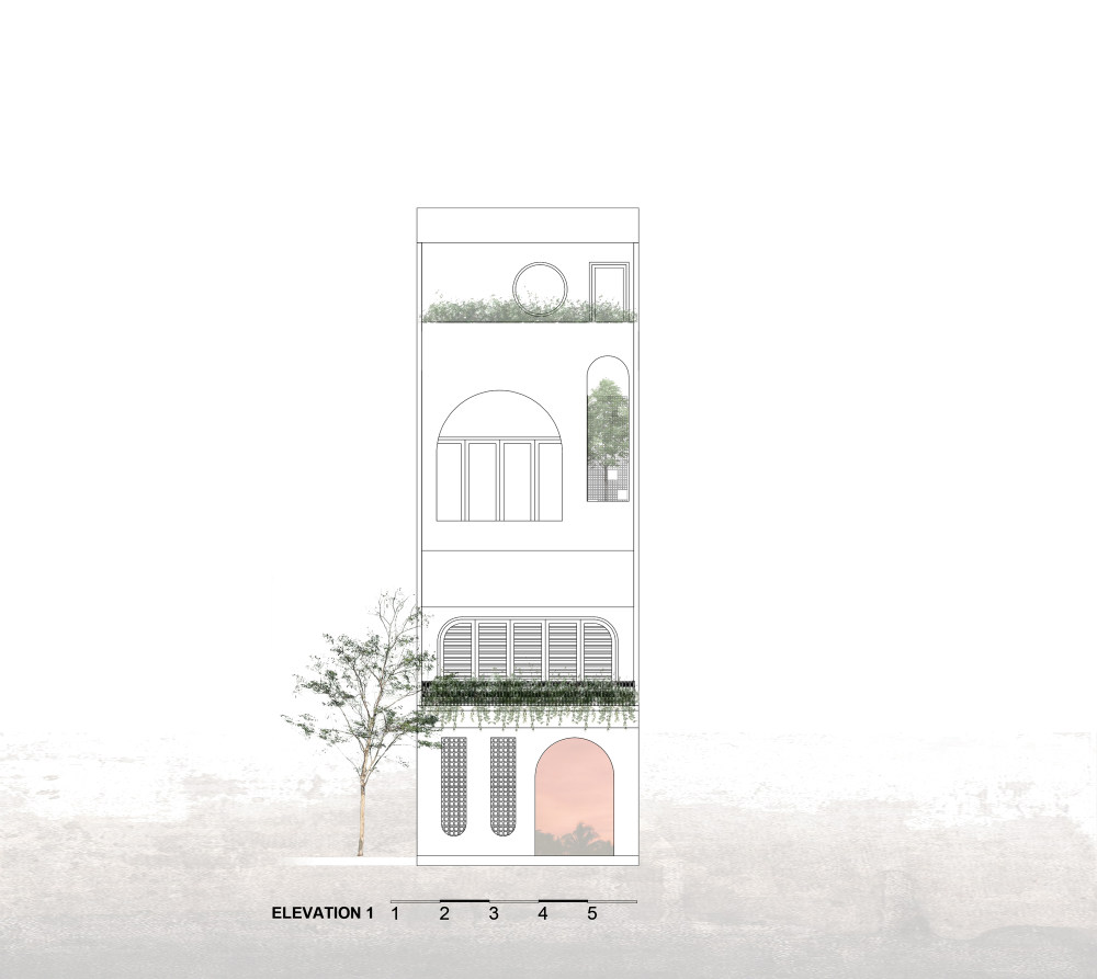 越南 V 别墅改造 | AD9 建筑事务所的绿色生活空间-45