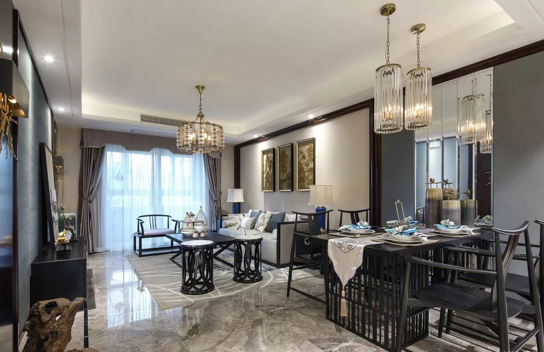 当现代撞上新中式，打造高级低奢风-16