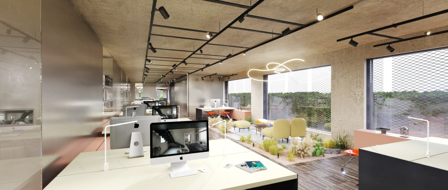 绿色生态的时尚工厂总部-13