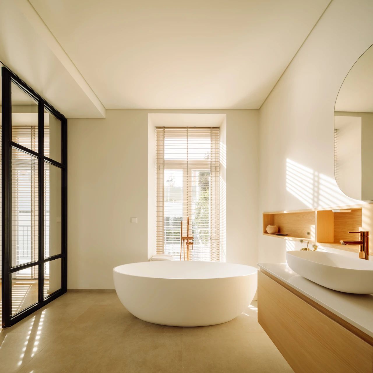 美国现代复古混搭平层设计案例丨葡萄牙里斯本丨Maison Amarande-29