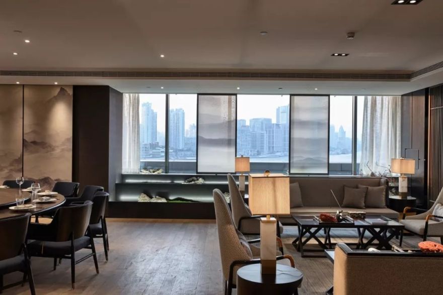 陆家嘴 CBD 山水烟火味道餐厅设计-32
