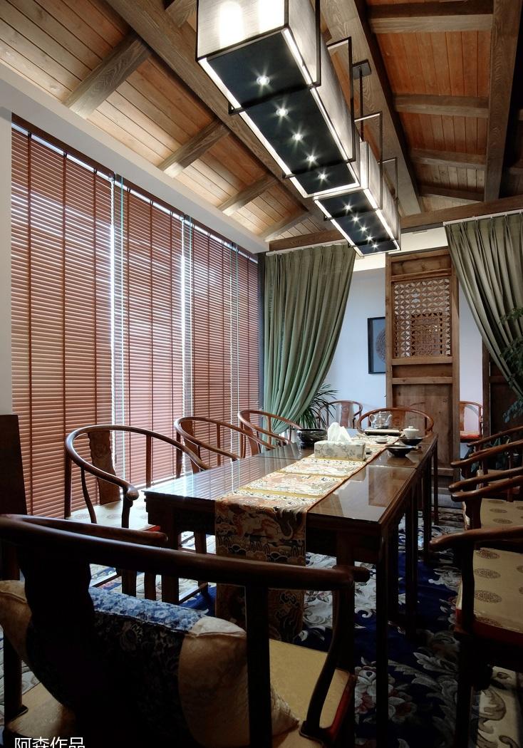 民宿设计师阿森丨重庆七隆藏传文玩会所-11