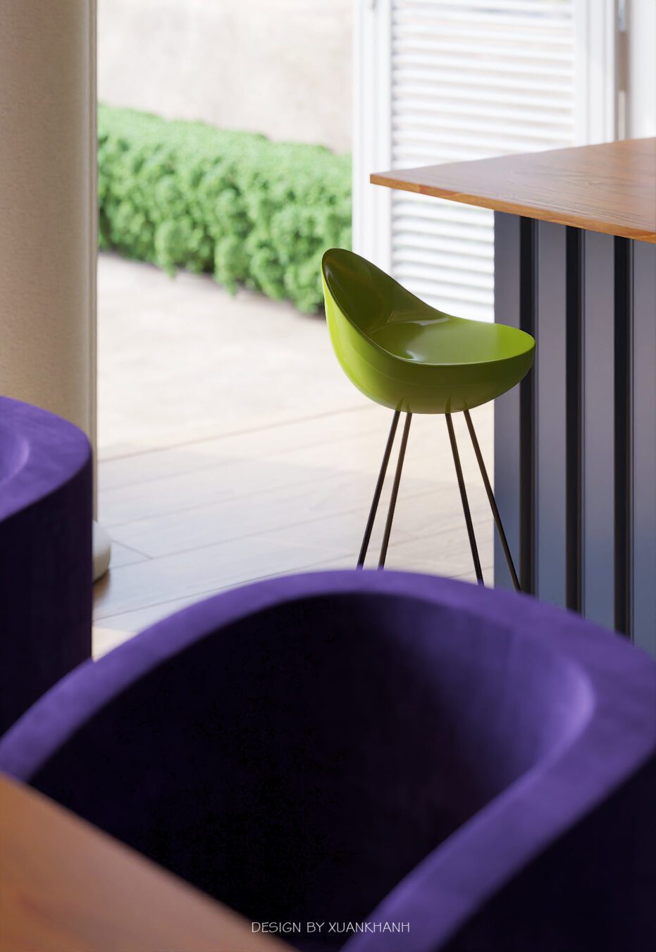 3D客厅室内模型丨Xuan Khanh-12