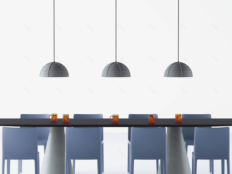 Concrete pendant lamp Leng, by Bentu Design-3