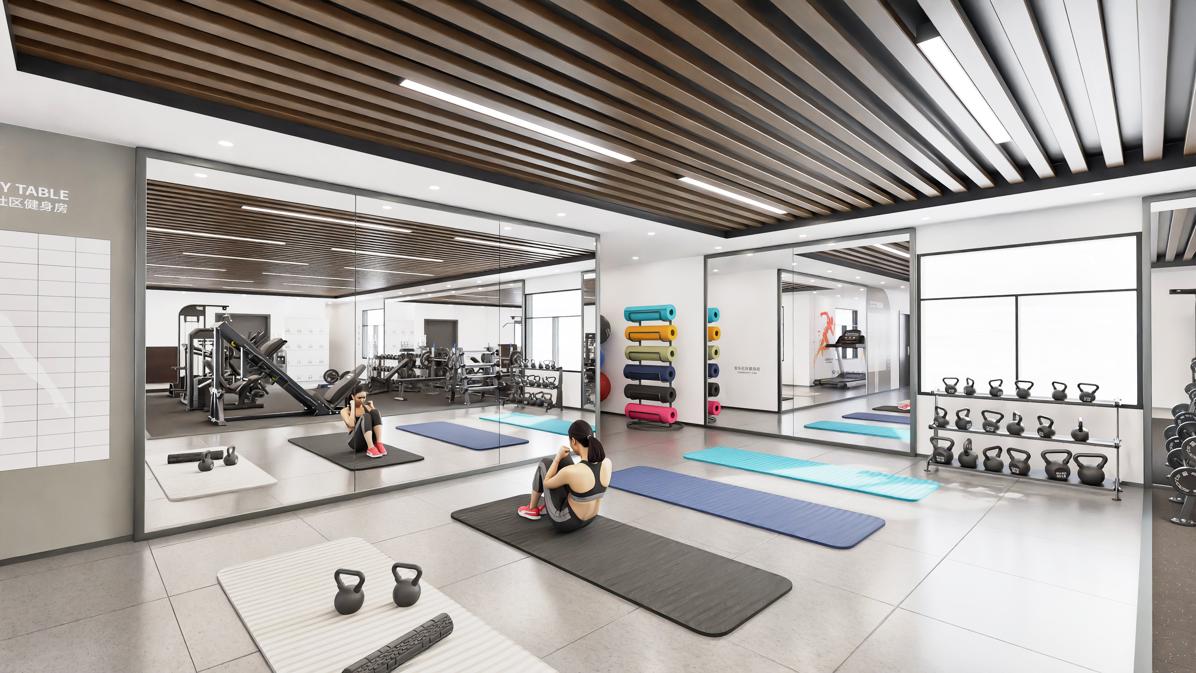 社区活力健身房 · 空间设计-3