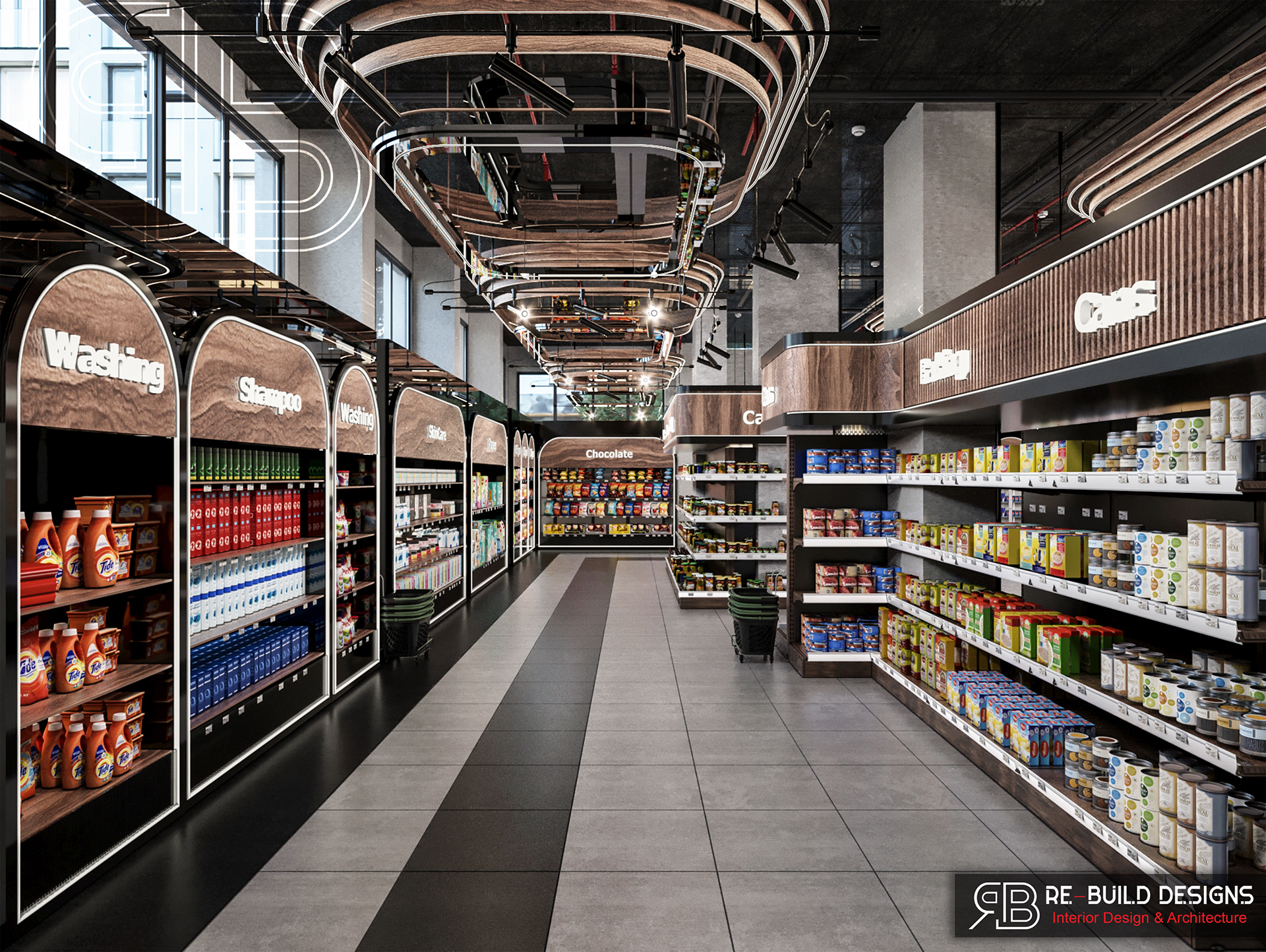 ElAgawany 超市室内设计丨埃及丨ReBuild Designs-9