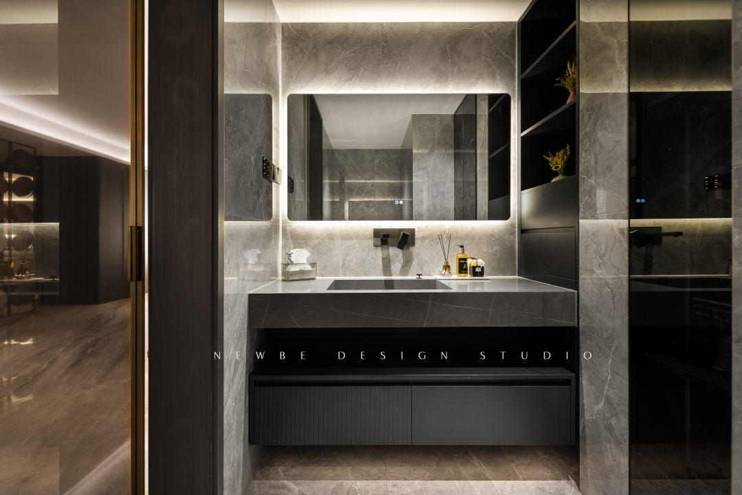 轻奢现代风超大平层设计丨陈丽娟,江怡君-44