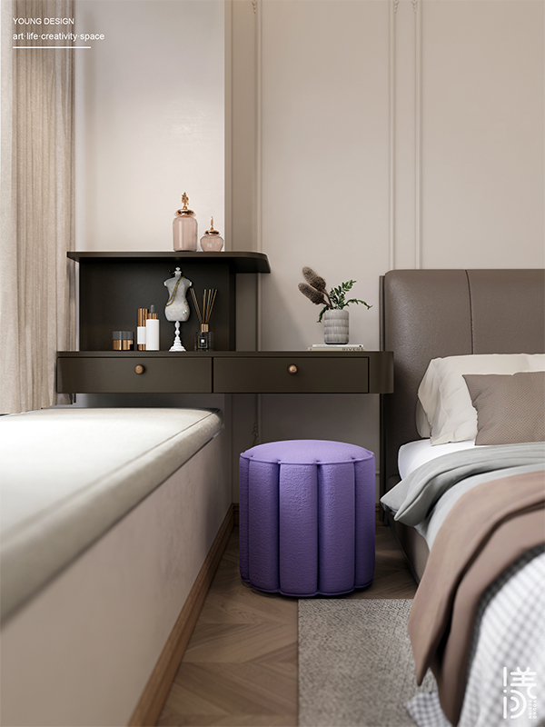 轻法式复古之家丨深圳漾空间设计有限公司-48