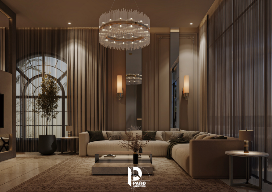 优雅的卢·奢华屋顶生活空间丨阿联酋艾因丨Patio Architects L.L.C-5