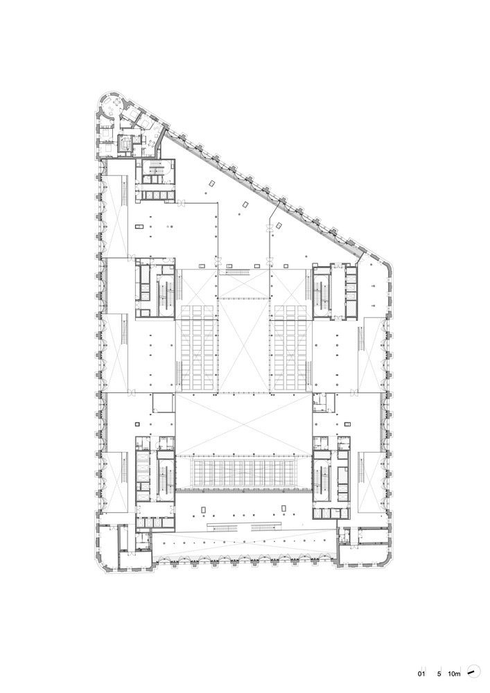 巴黎卢浮宫邮政大楼改造丨法国巴黎丨Dominique Perrault Architecte-34