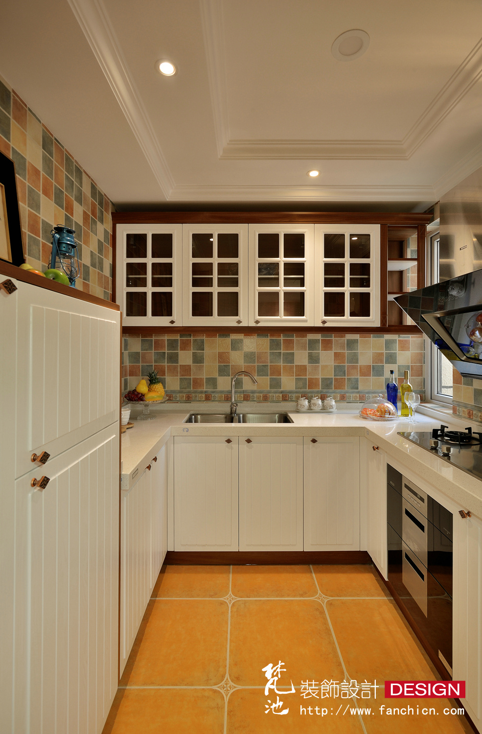 泰州景范康城 90㎡美式样板间 | 复古与活力的完美结合-15