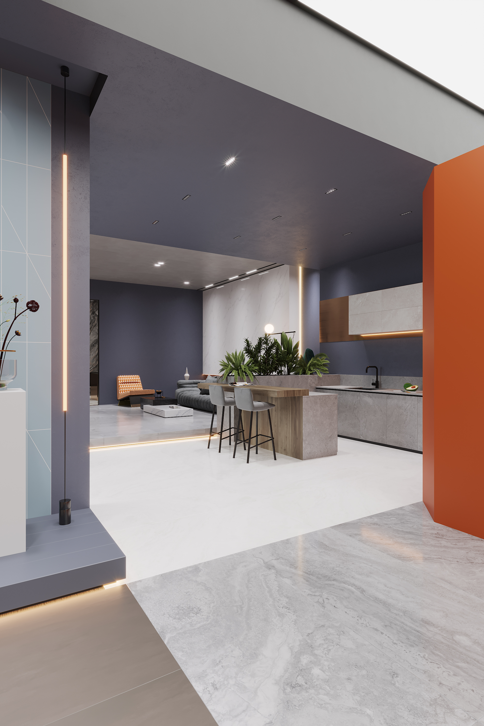 河南三门峡 180 平米室内设计案例解析 | 简约现代风-32