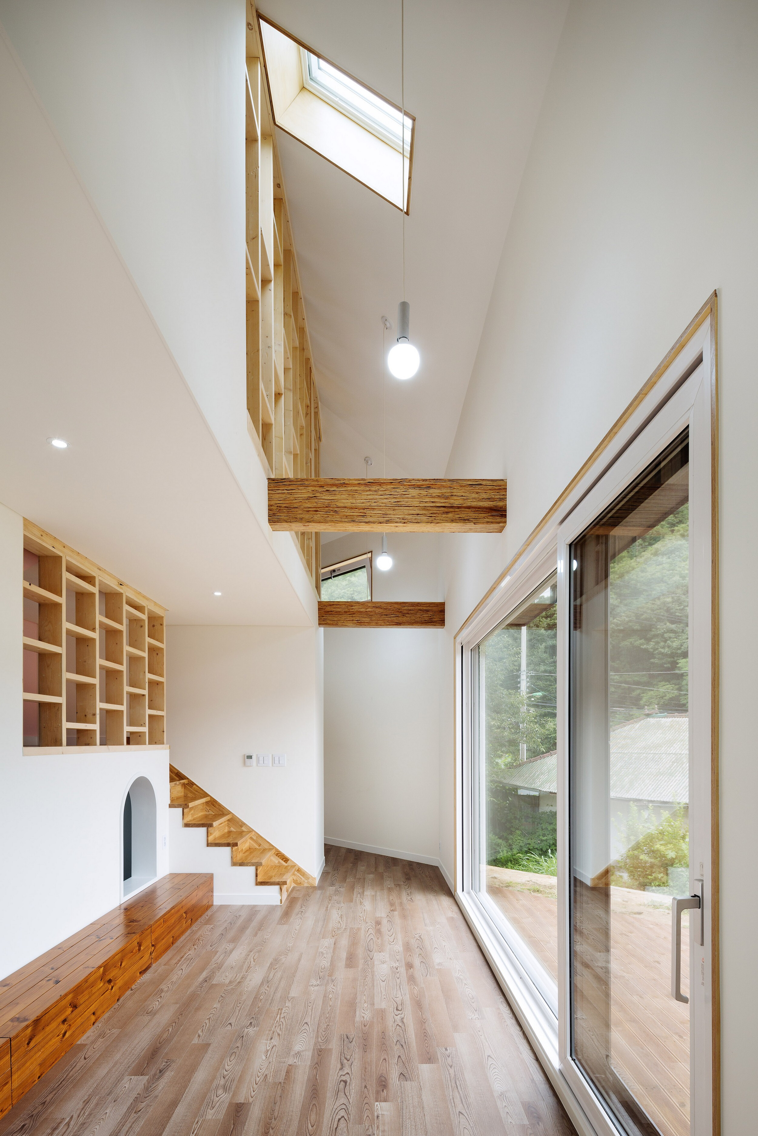 韩国家乡儿童乐园·小森林路径住宅-23